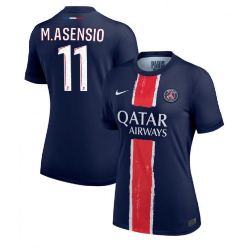 Fotbalové Dres Paris Saint-Germain Marco Asensio #11 Dámské Domácí 2024-25 Krátký Rukáv